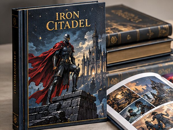 4 Hardcover Comic Books