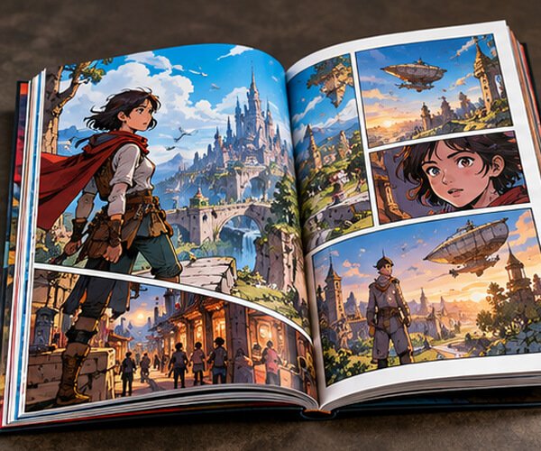 A1 Full Color Graphic Novels
