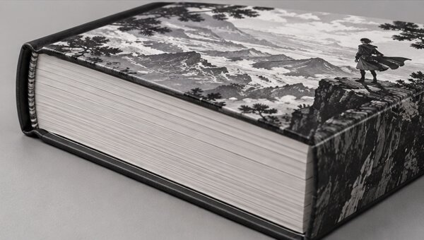 B4 Sewn Hardcover Binding