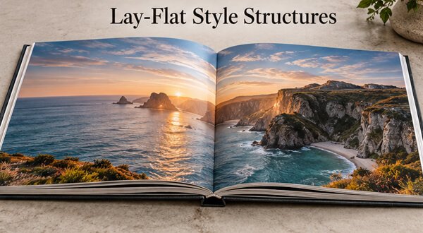 Binding 4 Lay Flat Structure