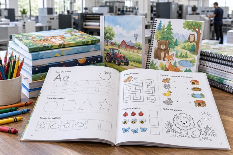 P1 Custom Activity Book Printing