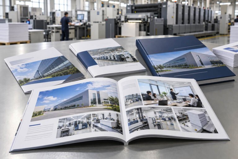 P1 Custom Corporate Brochure Printing Manufacturer