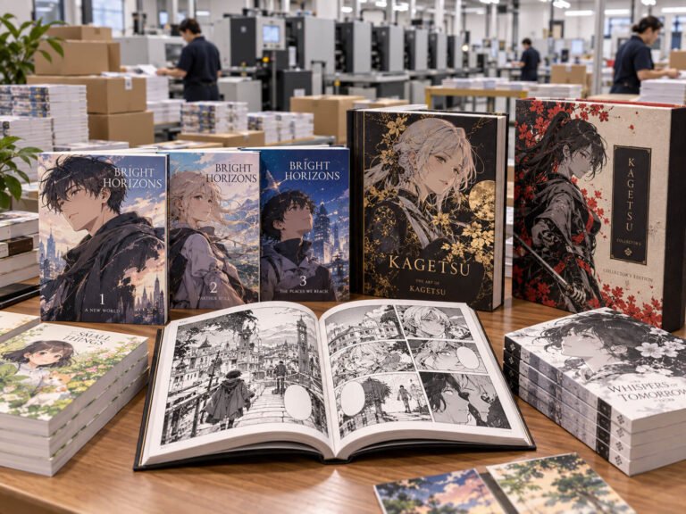 P13 Manga Printing For Publishers Creators & Studios