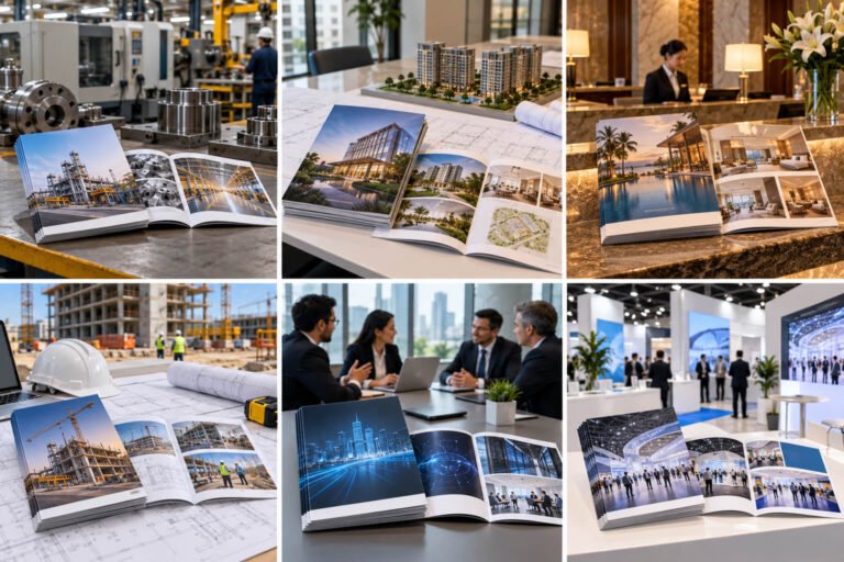 P7 Corporate Brochure Printing For Different Business Uses